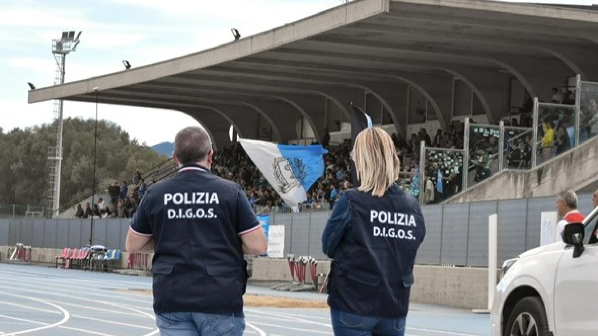 Isernia: la Polizia Di Stato denuncia gli ultras del "Citta' di Isernia San Leucio" e del "Calcio Termoli 1920" per accensioni pericolose.